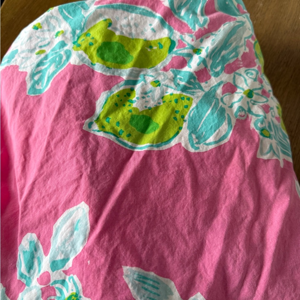 Lilly Pulitzer baby crib sheet